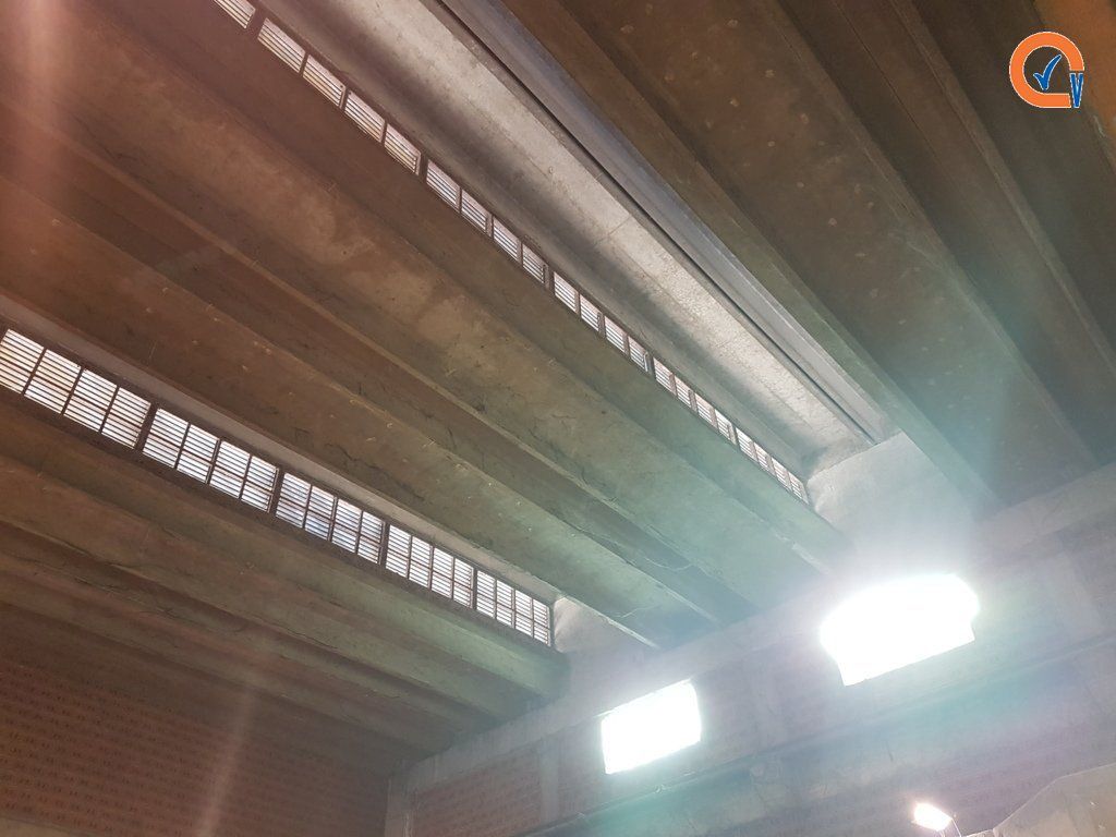 cantiere interno per restauro fabbricato