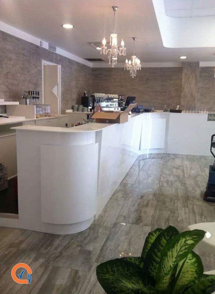 bancone di un ristorante