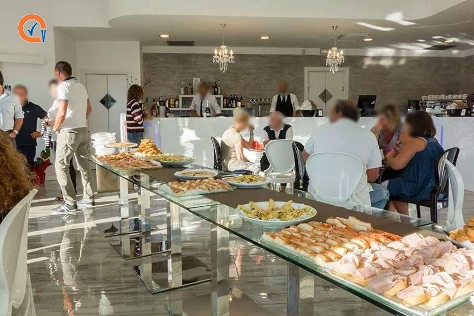 interno di un bar ristorante