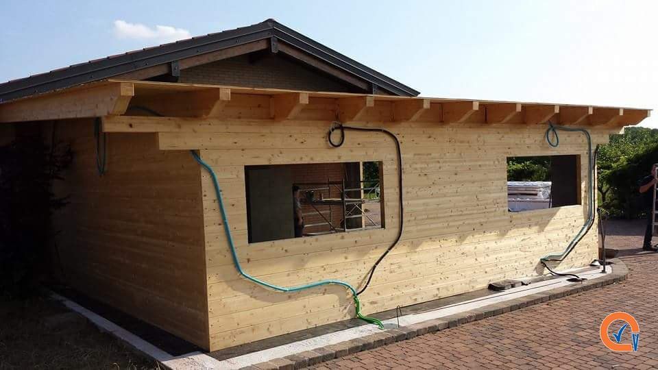 realizzazione di un cappotto termico per privato