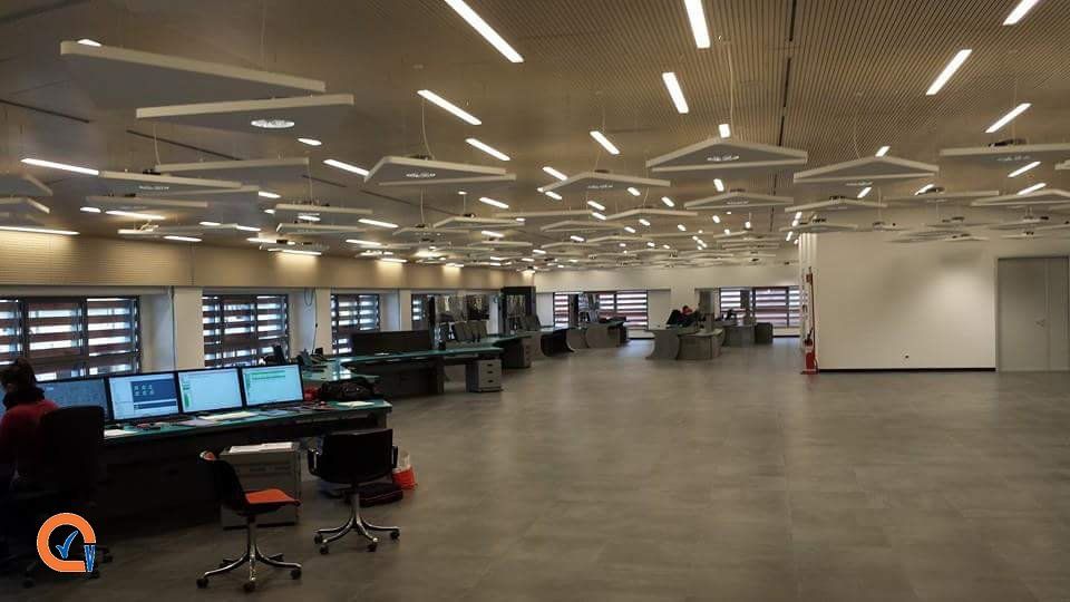 Controsoffitto con sistema acustico