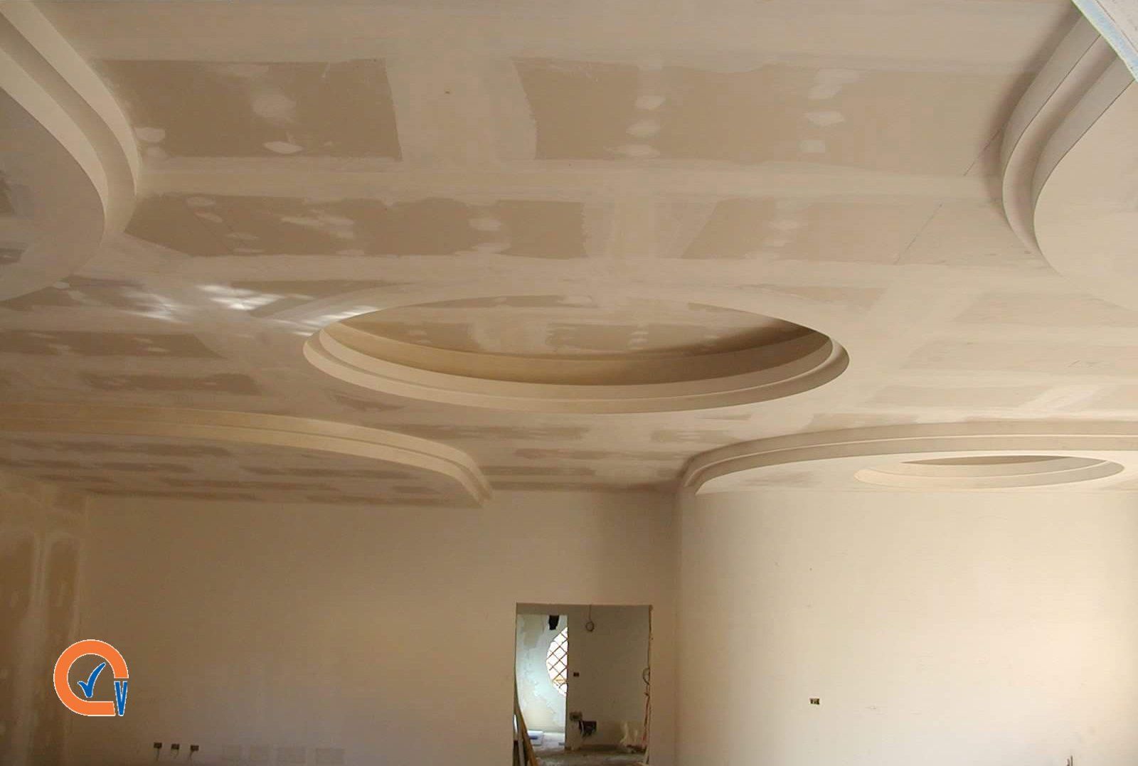 cartongesso per hall di un hotel