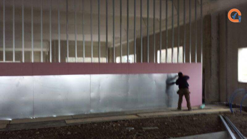 rivestimento metallico per pareti