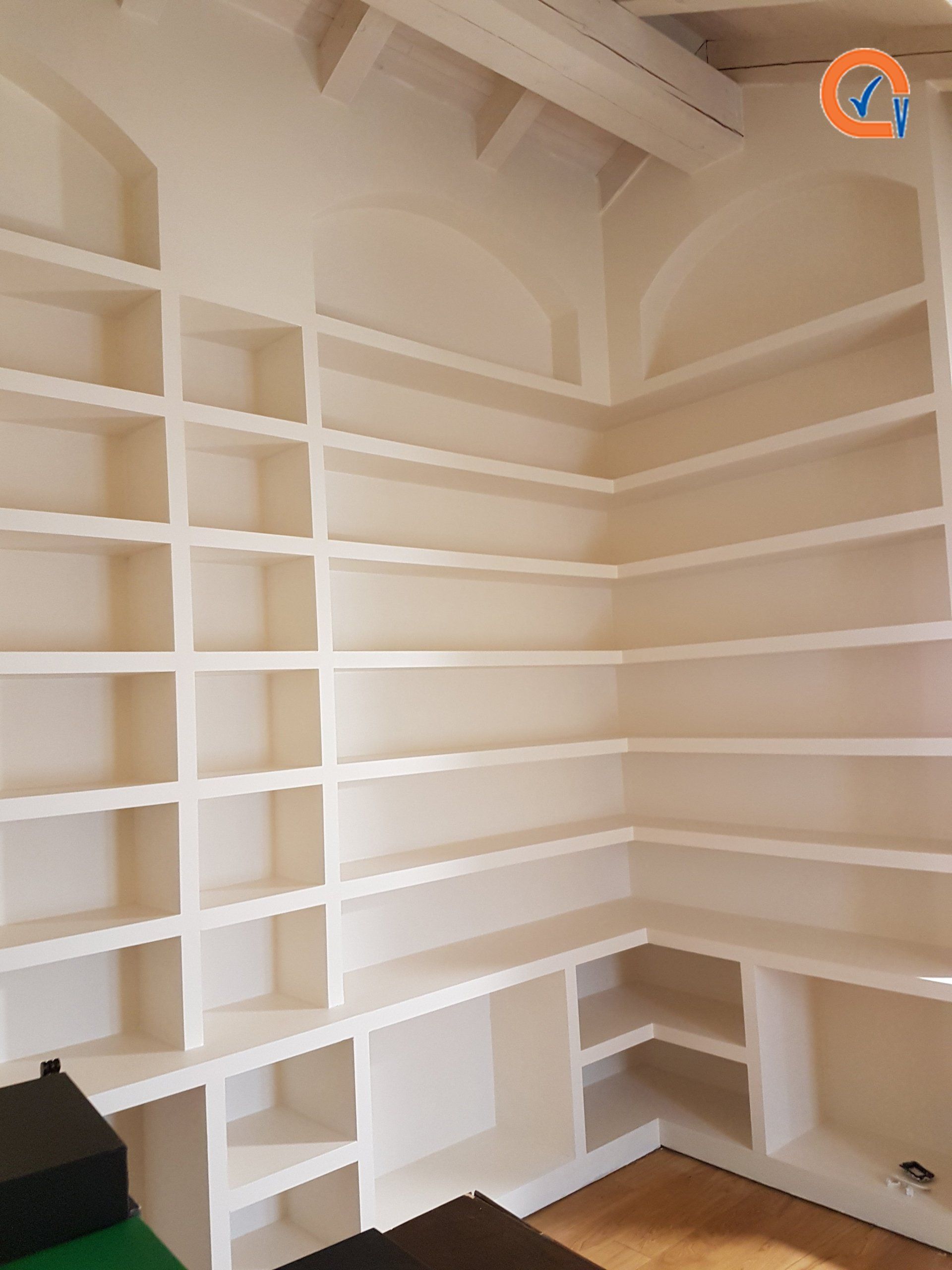 Libreria in cartongesso