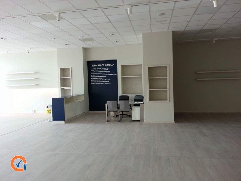 elementi in cartongesso per negozio