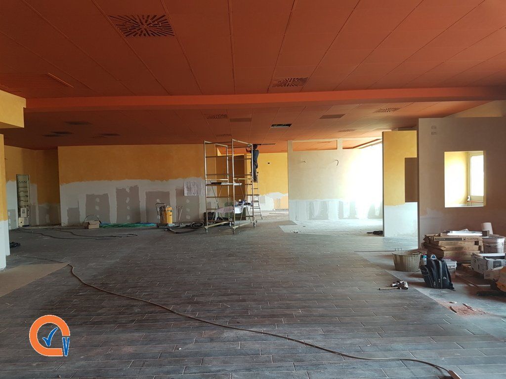 restauri interni di una catena di ristorazione