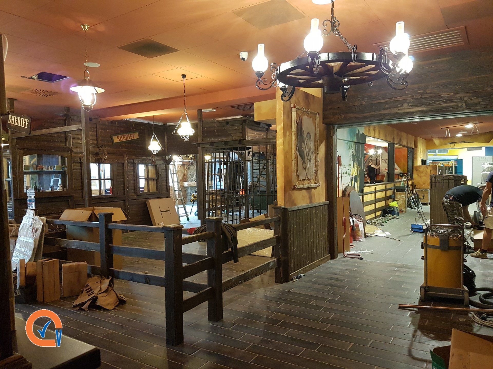 restauro di una catena di ristorazione