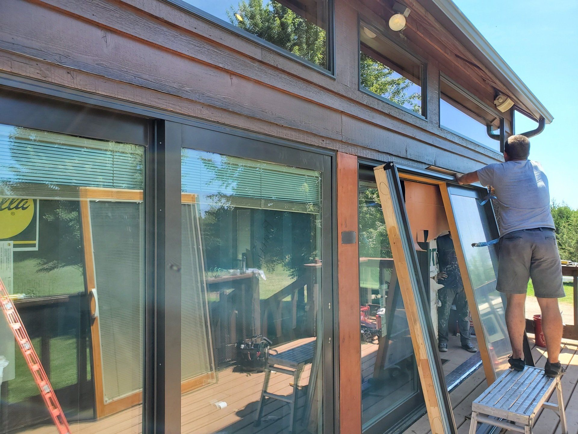replacement window installation photo