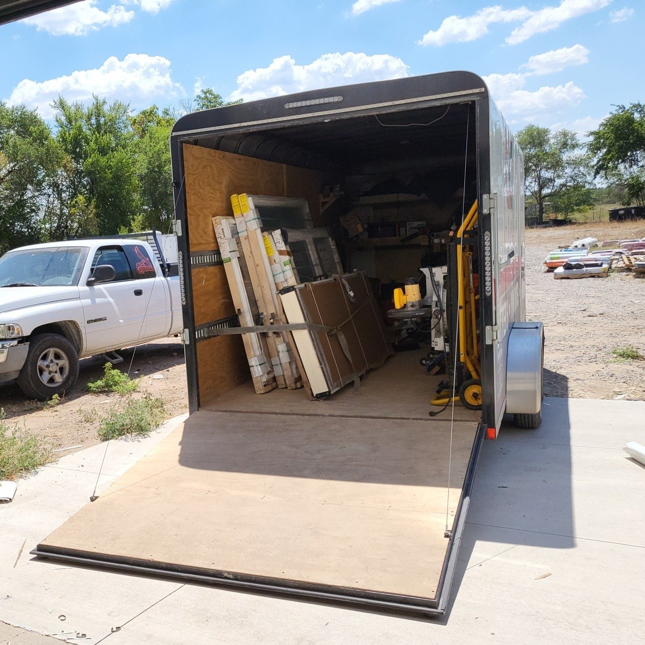 c and c home improvement trailer photo