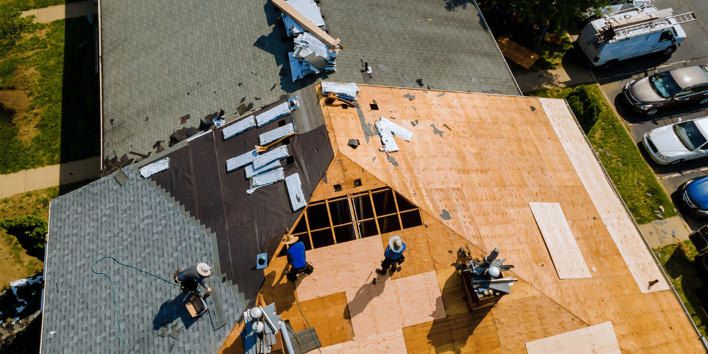  roof wind damage repair	