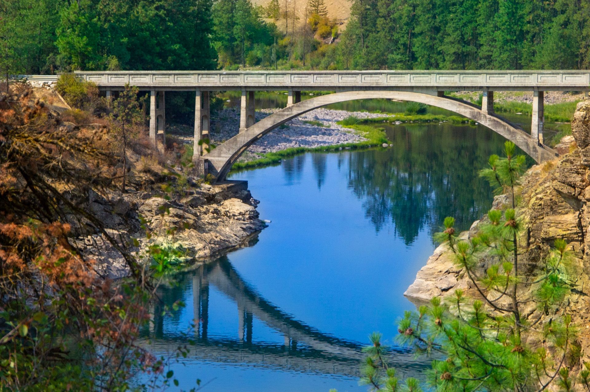 spokane river post falls idaho