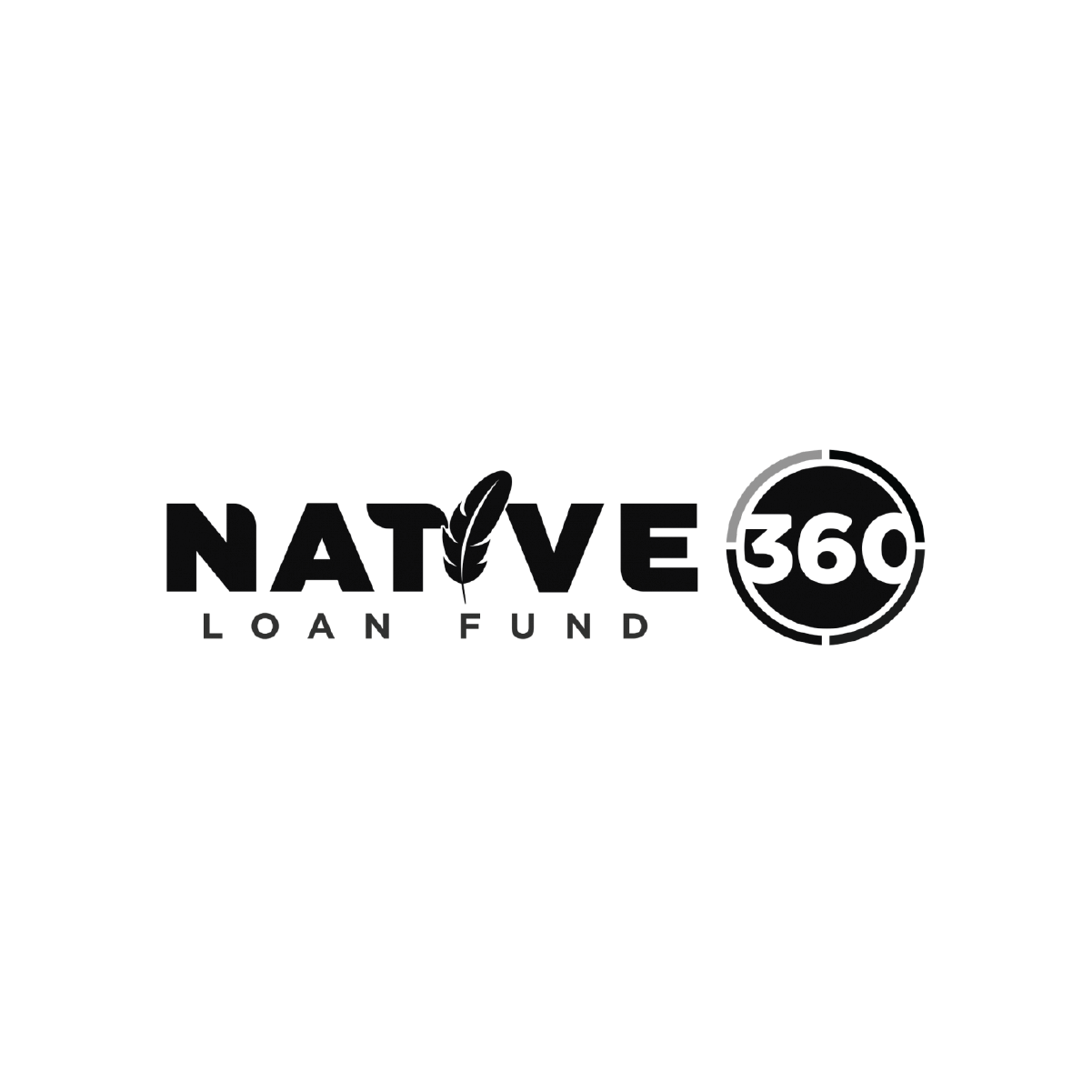 Native 360 loan fund logo on a white background