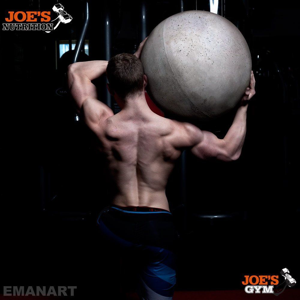 Joe’s Gym Man Working Out