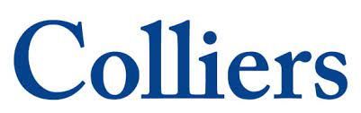 The word colliers is written in blue on a white background.