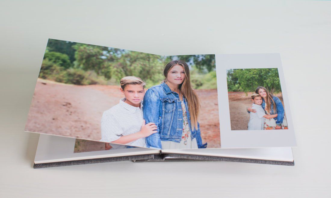 Sibling portraits in Laguna Hill at Nellie Gail horse trails.