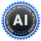 Blue and black emblem for the Kremi Institute of Artificial Intelligence, with "AI" in white.