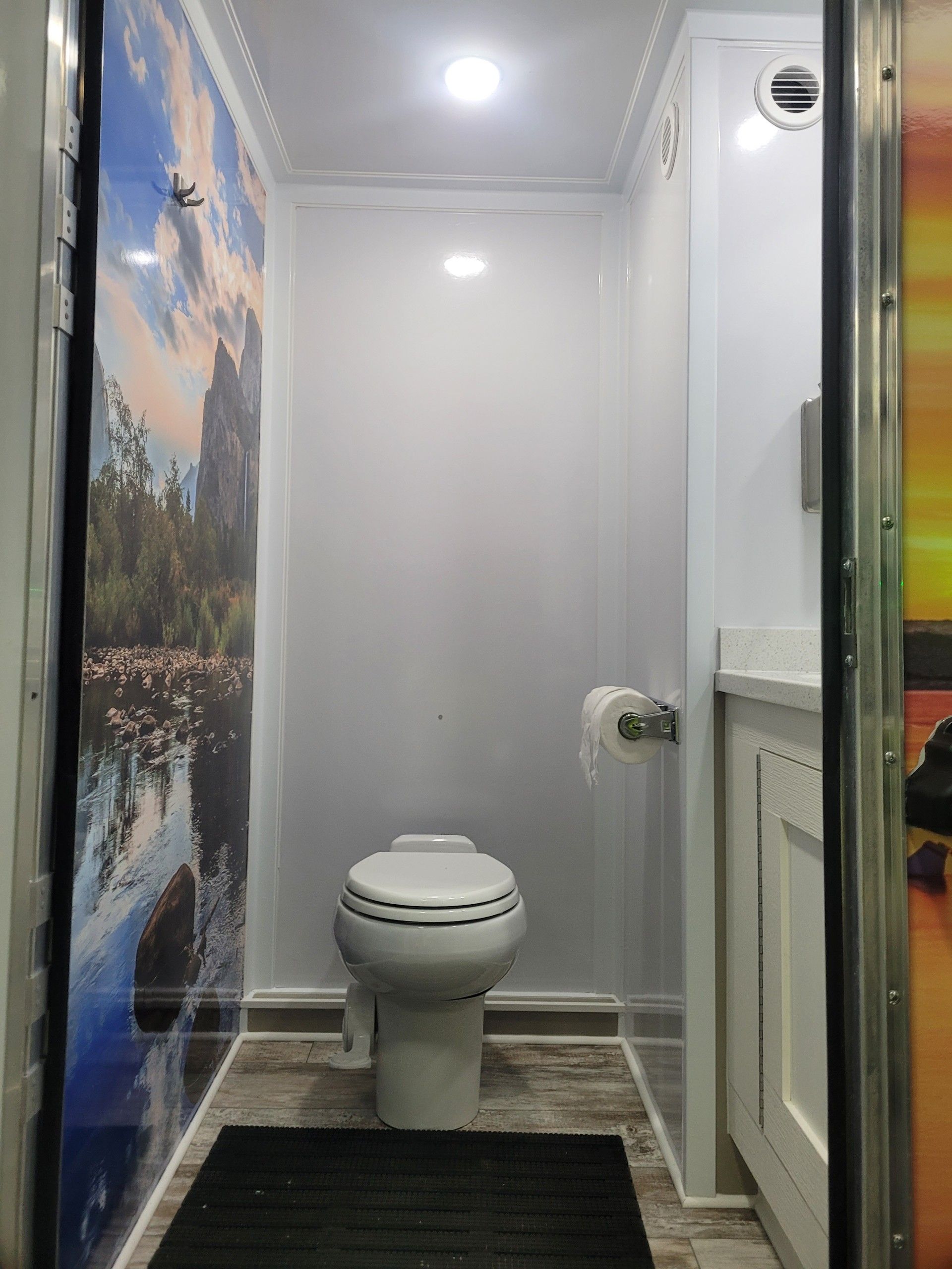 Portable Restroom 2 stall