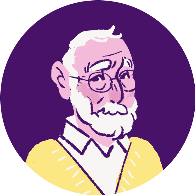 Grandpa Harold - Illustration
