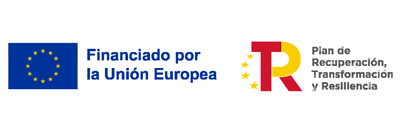 A white logo with a mountain and balloons on a white background.