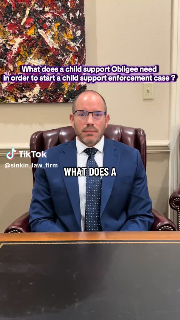 Court order required to start child support collection