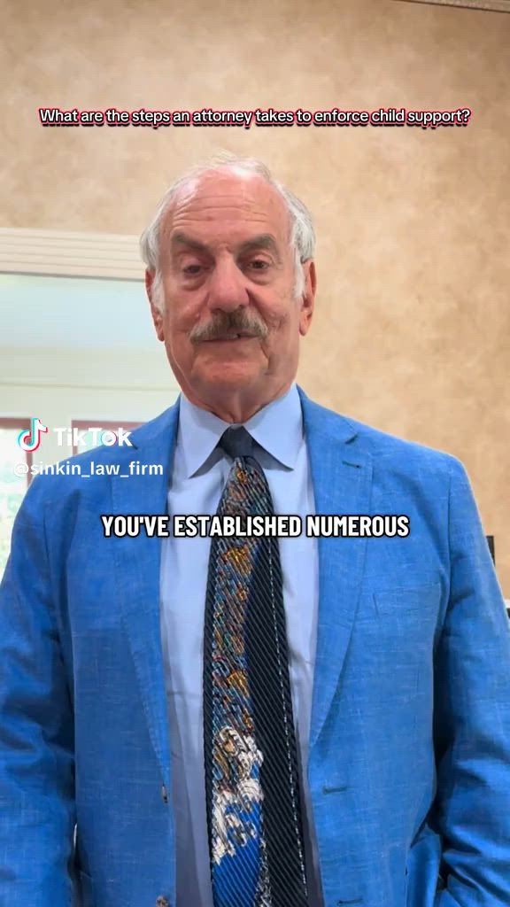 Steps to enforce unpaid child support