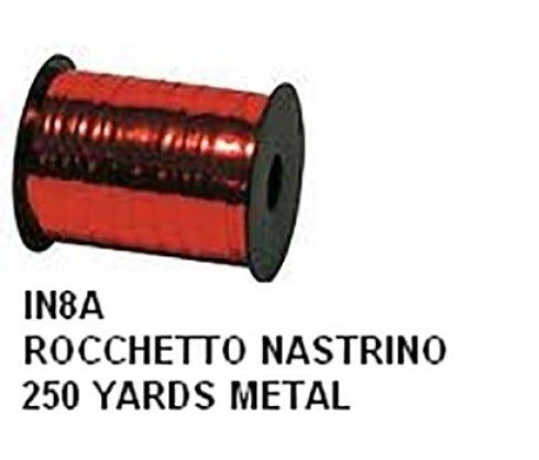 Rocchetto nastrino metallizzato