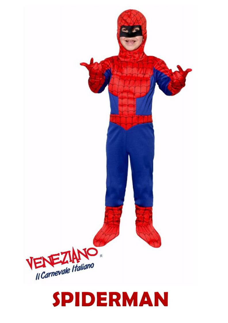 costume di carnevale spiderman