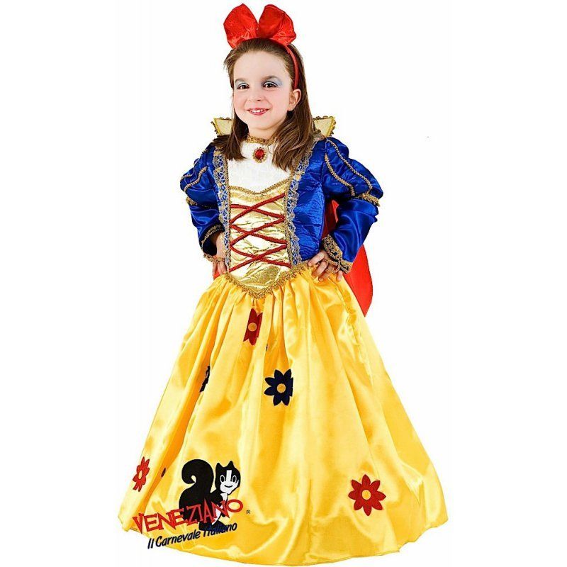 costume di carnevale biancaneve