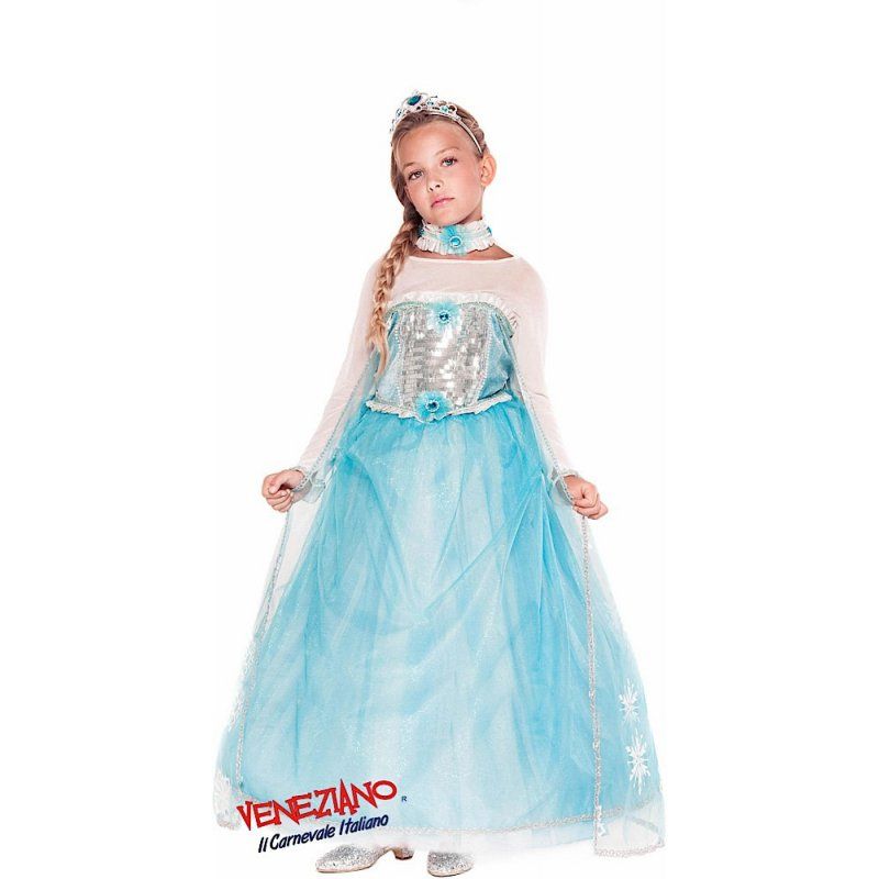 costume di carnevale frozen