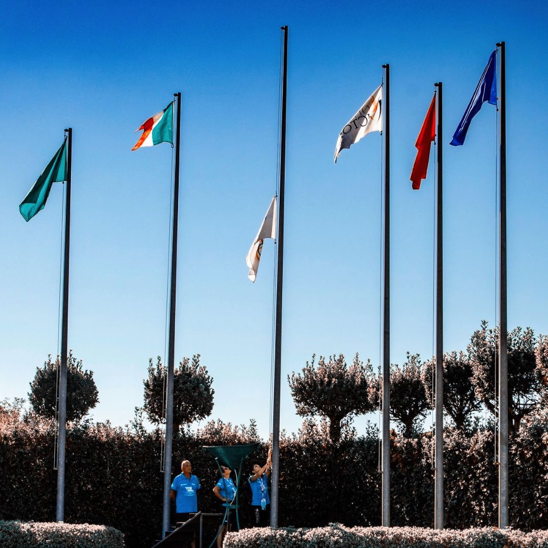 BANDIERE Olimpiadi Victoria 2024