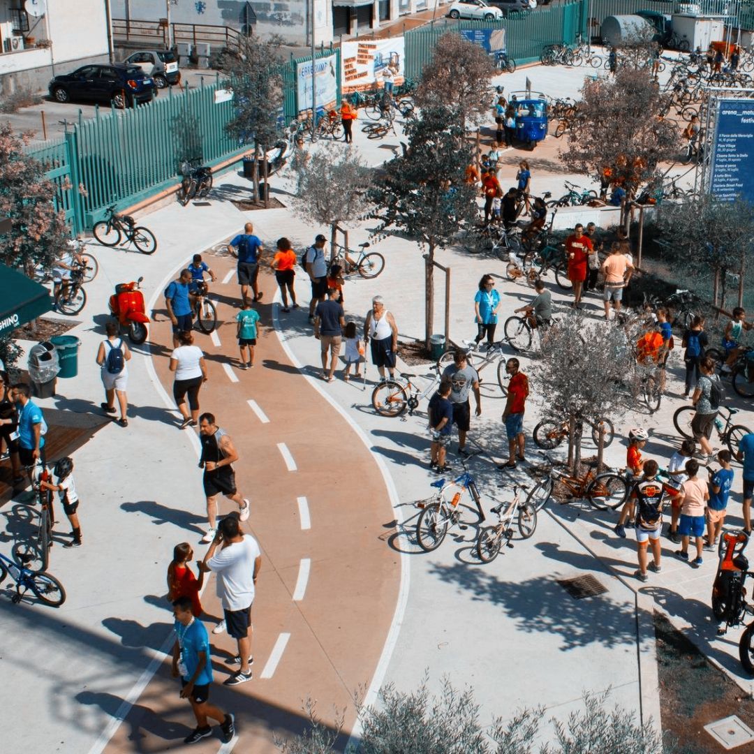 pedalata dell'amicizia Olimpiadi Victoria 2024