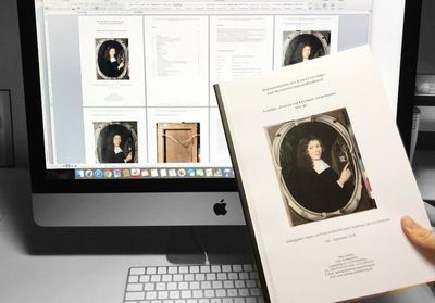 Fotodokumentation, Dokumentation der Restaurierungsmaßnahmen