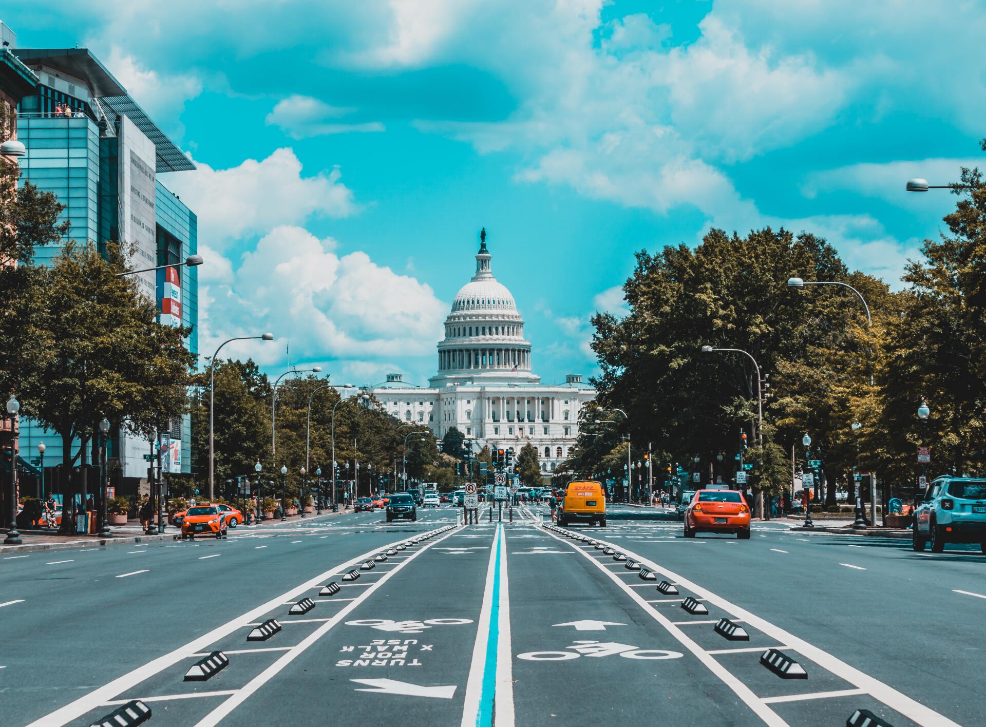 Capital building in Washington, DC