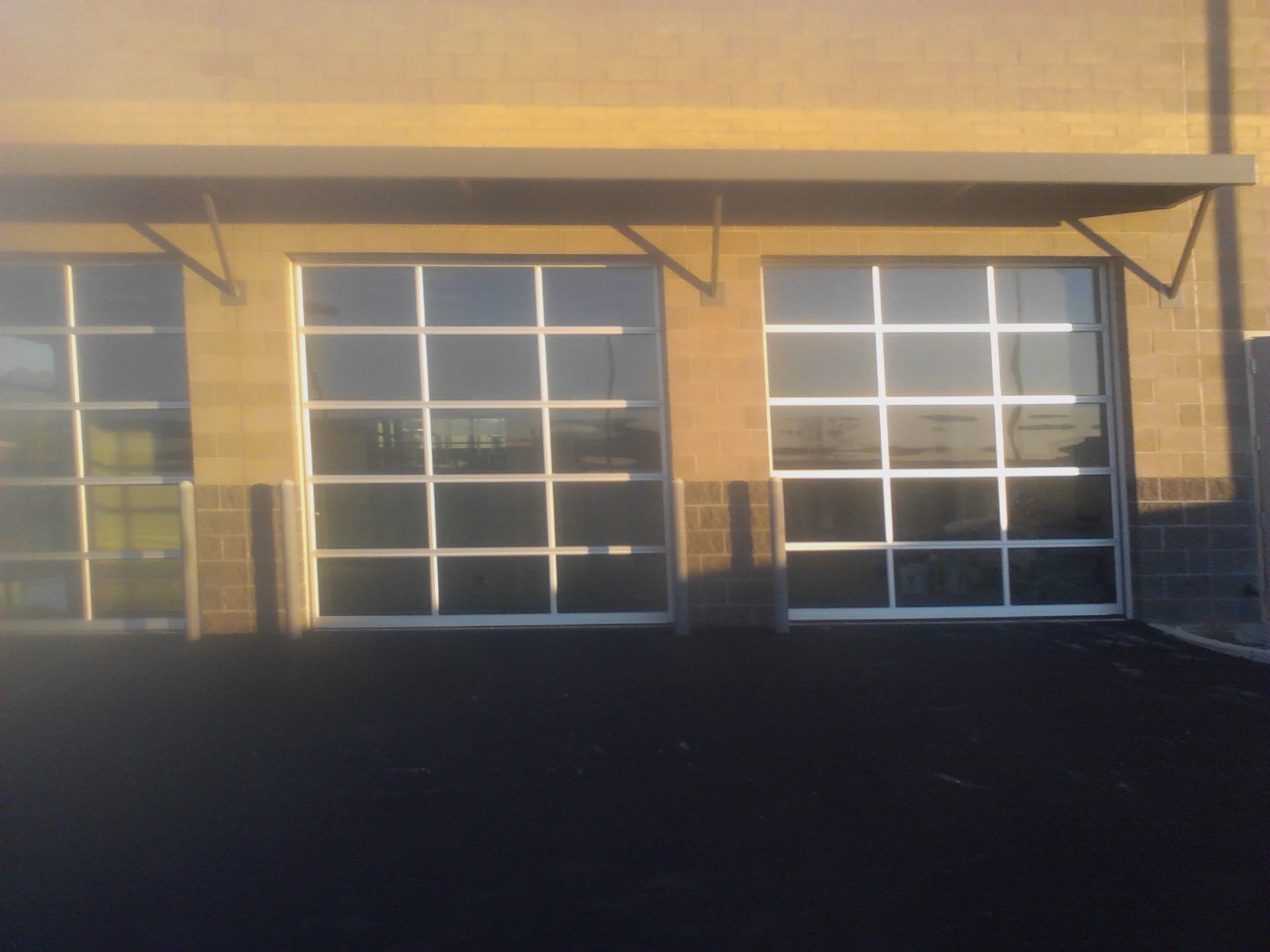 New commercial-grade window installation in Glendale warehouse