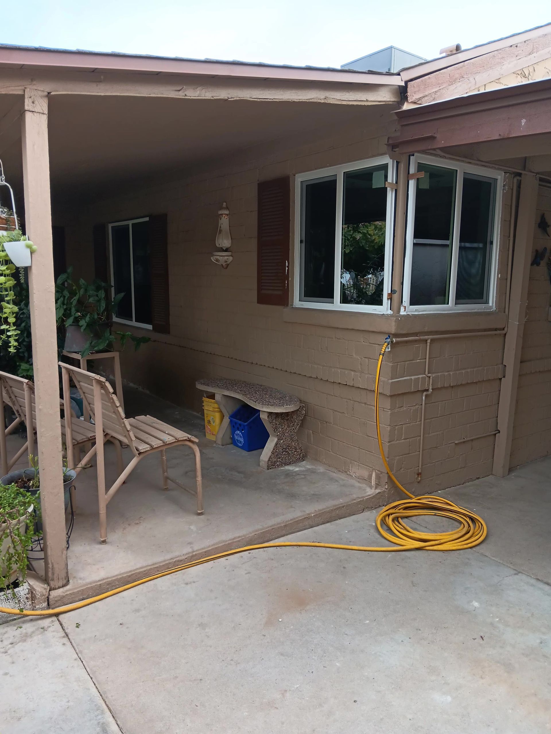 Custom window replacement for modern home in Gilbert