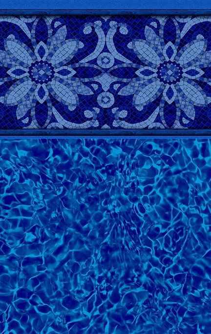 Sea Blossom Tile / Blue Pointe Floor