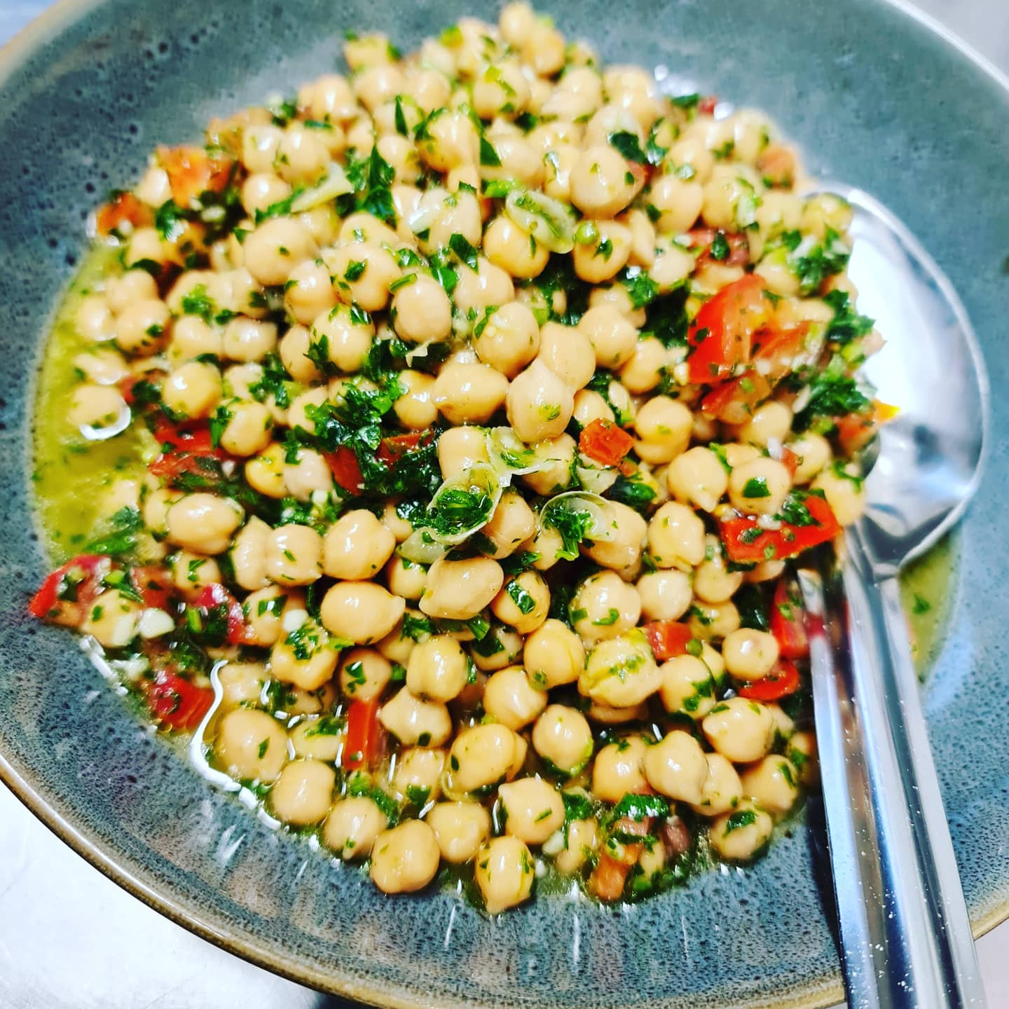 chickpea salad from Pasta Face