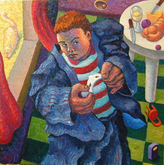 Brother, 2001 Oil on Canvas, 60 