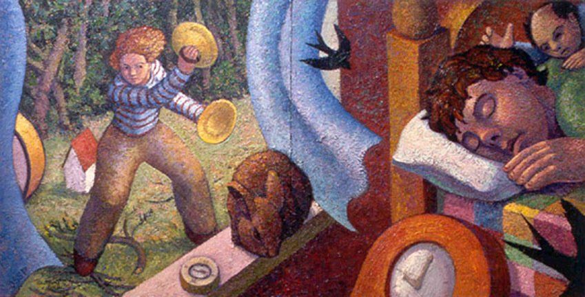 The Dream, 1999 Oil on canvas, 40 