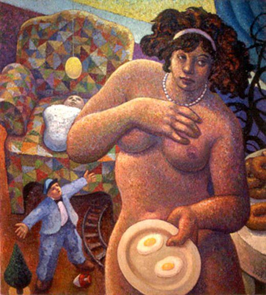 Prosperity, 1999 Oil on canvas, 70