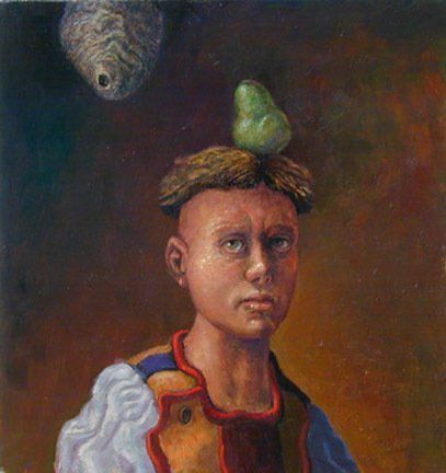 Young Warrior, 2004 Oil on canvas, 34 
