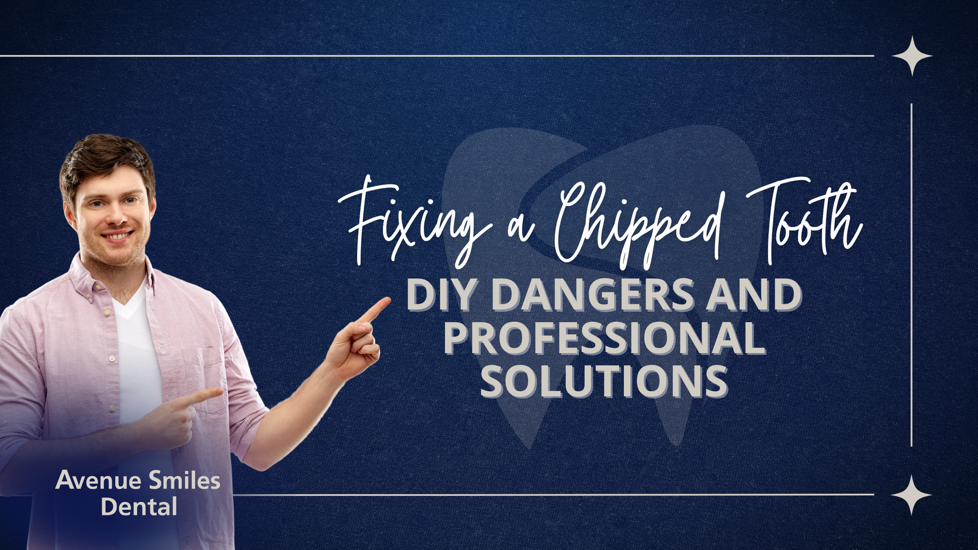 Man pointing at text: 