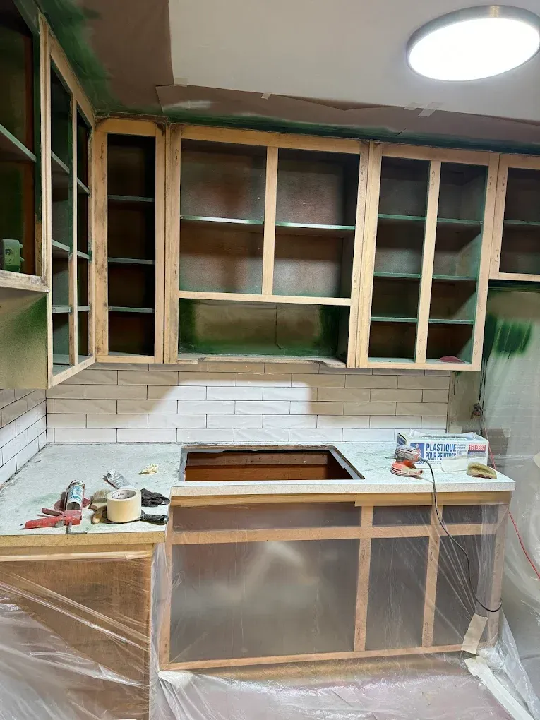 Kitchen under renovatio