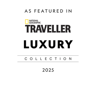 Logo: National Geographic Traveller Luxury Collection, 