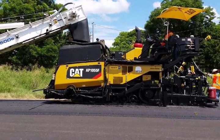 Truck On Road — Canton, MI — Hard Top Paving & Sealcoating