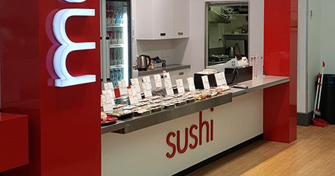 Sushi store