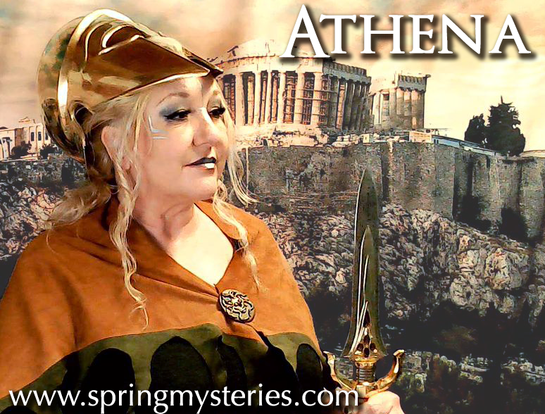 Archpriestess Belladonna LaVeau, representing Athena.