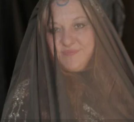 Archpriestess Belladonna LaVeau, representing Hecate.