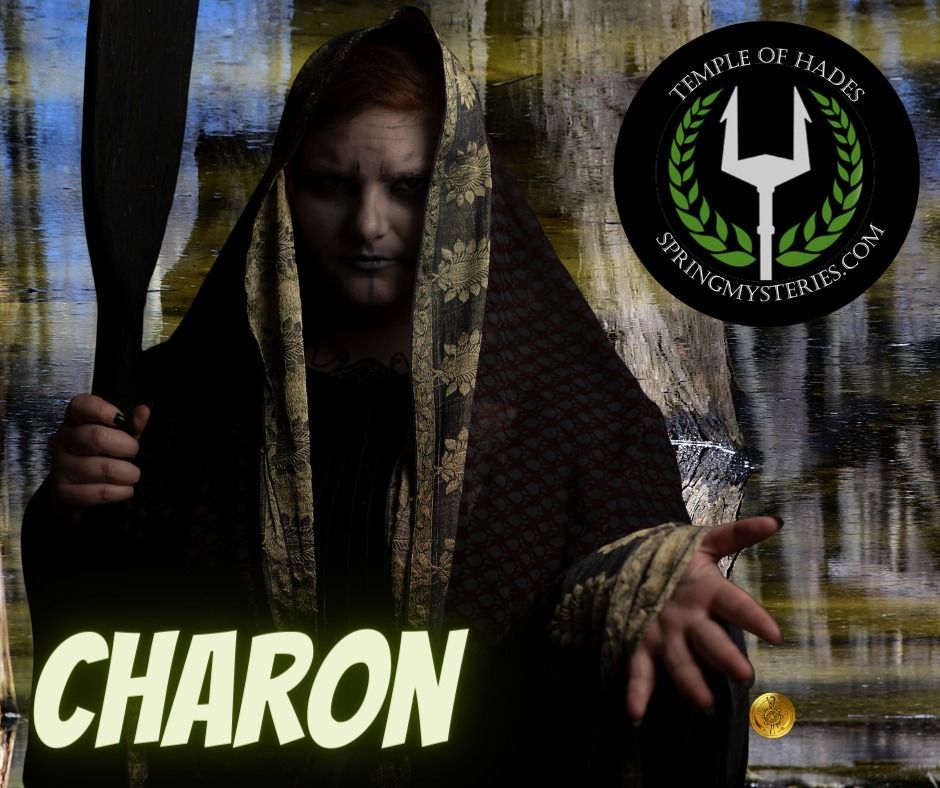 A picture of a woman with the name charon on it
