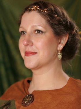 Mary Malinski, representing Athena.